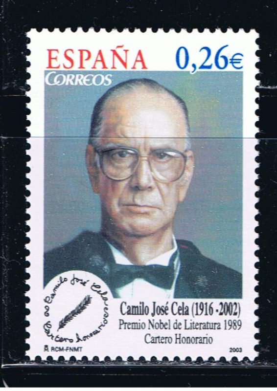 Edifil  4030  Camilo José Cela.  