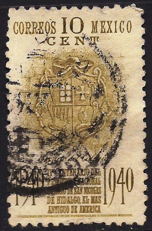 IV Cent. del primitivo y nacional colegio San Nicolás de Hidalgo, el más antiguo de America 1540-194