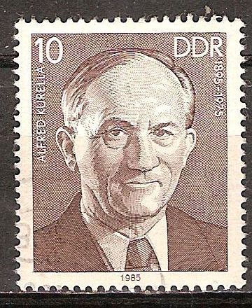 Las personalidades socialistas.Alfred Kurella (1882-1957)DDR.