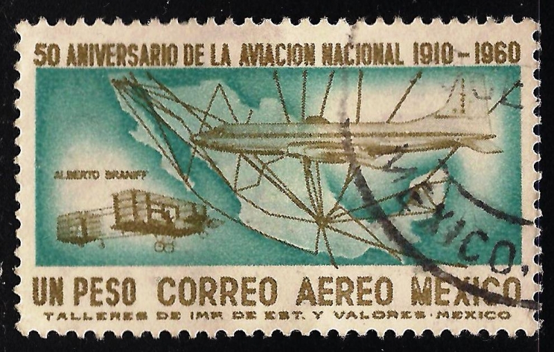 50 Aniversario de la aviación nacional 1910-1960