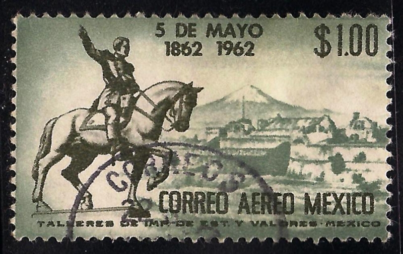 Centenario de la Batalla del 5 de Mayo en Puebla y la derrota de las fuerzas francesas por el genera