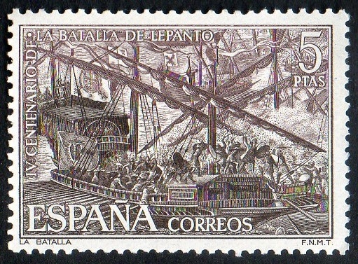 2056- IV Centenario de la Batalla de Lepanto. 