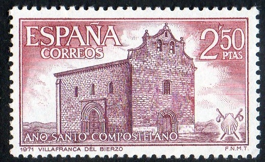 2066- Año Santo Compostelano. Iglesia de Vilafranca del Bierzo.