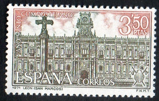 2068- Año Santo Compostelano. Hostal de Sant Marcos.