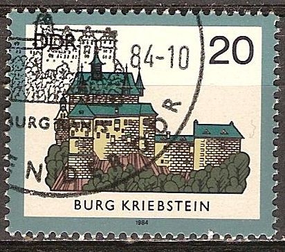 Castillo de Kriebstein en DDR.