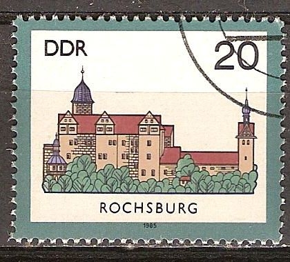 Castillo de Rochsburg en DDR.