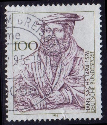 1994 500º Aniversario del poeta Hans Sachs - Ybert:1595