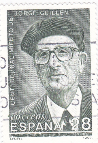 centenario del nacimiento de Jorge Guillén-(U)