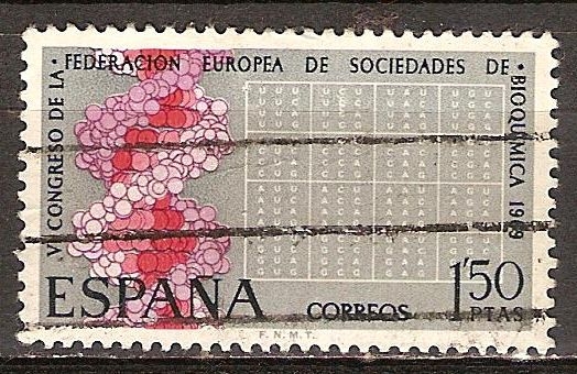 6 º Congreso Europeo de Bioquímica.Las moléculas y los diagramas.