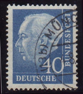 1957 Presidente Theodor Heuss - Ybert:126