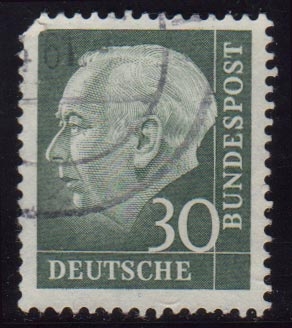 1957 Presidente Theodor Heuss - Ybert:125A