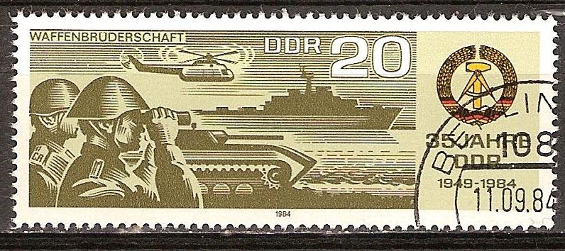  35 años de la RDA, 1949-1984.