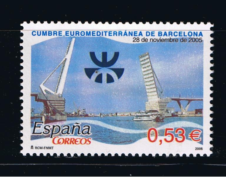 Edifil  4197  Cumbre Euromediterránea. Barcelona.  