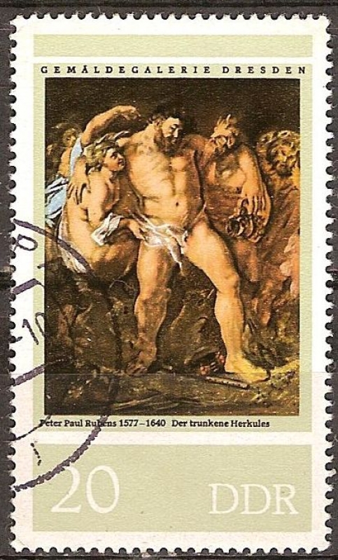 400a Aniv nacimiento de Peter Paul Rubens.Galería de Pinturas de Dresde.-DDR.