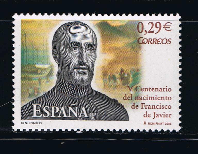 Edifil   4281  V Cent. del nacimiento de San Francisco Javier.  