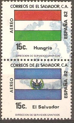 BANDERA  DE  HUNGRÌA  Y  EL  SALVADOR