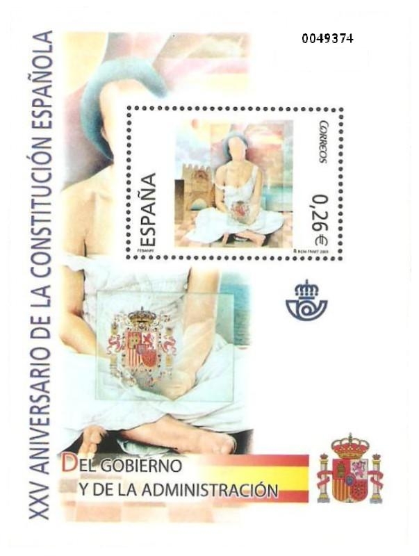 xxv aniversario de la constitucion española FESANPE 2003 DEL GOBIERNO Y DE LA ADMINISTRACION