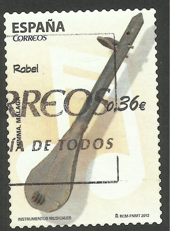 Instrumentos musicales, rabel