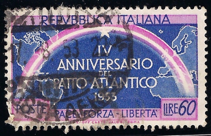 IV aniversario de la Firma del Tratado del Atlántico Norte.