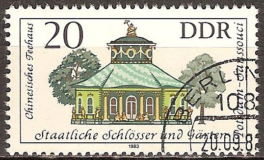 Palacios y Jardines Públicos de Potsdam-Sanssouci-DDR.