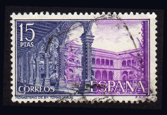 1972 Monasterio de Sto. Tomás. Avila - Edifil:2113