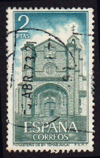 1972 Monasterio de Sto. Tomás. Avila - Edifil:2111