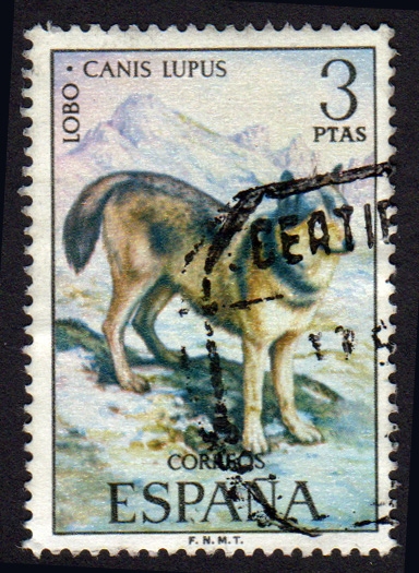 1972 Fauna Hispánica.Lobo - Edifil:2104