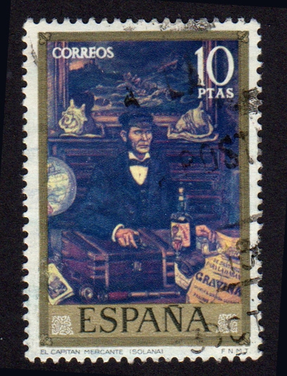 1972 Solana. La tertulia de Pombo - Edifil:2084