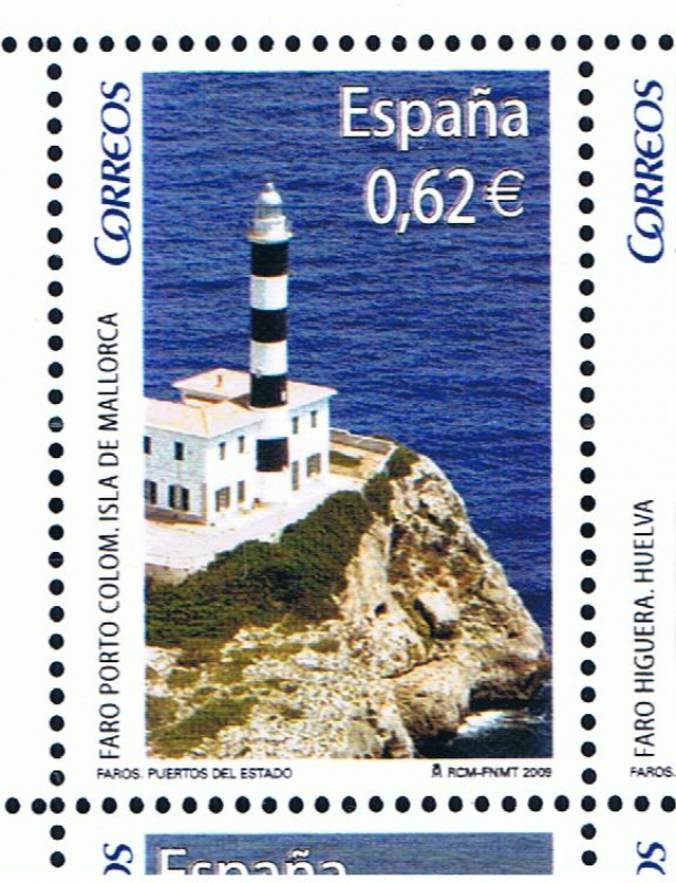 Edifil  4483 A  Faros 2009.  