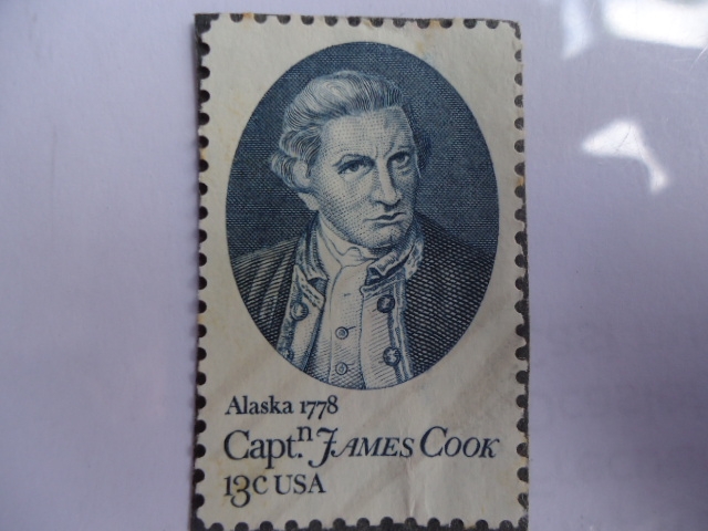 Alaska 1778- Cap: James Cook . By Nathaniel Dance