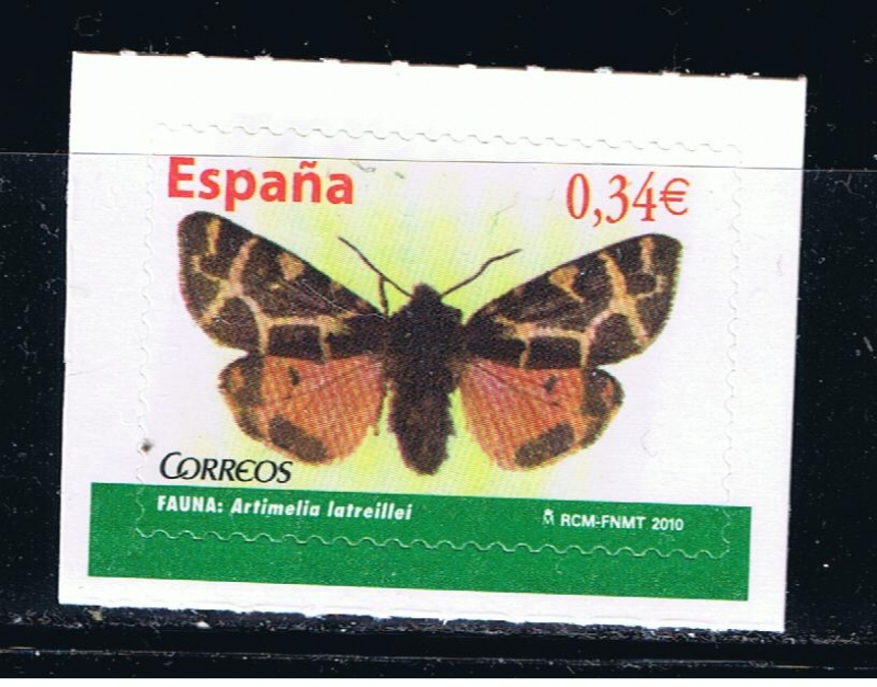 Edifil  4533  Fauna. Mariposas.  