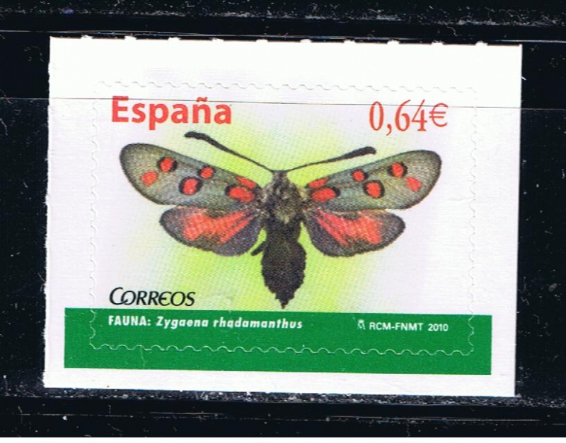 Edifil  4535  Fauna. Mariposas.  