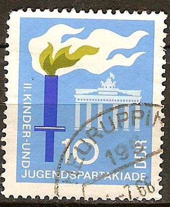 2ª Espartaqueada Infantil y Juvenil, Berlín(DDR).