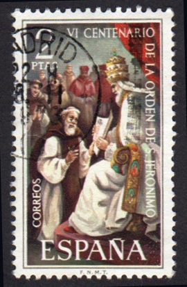 1973 VI Aniversario Orden de San Jeronimo - Edifil:2158