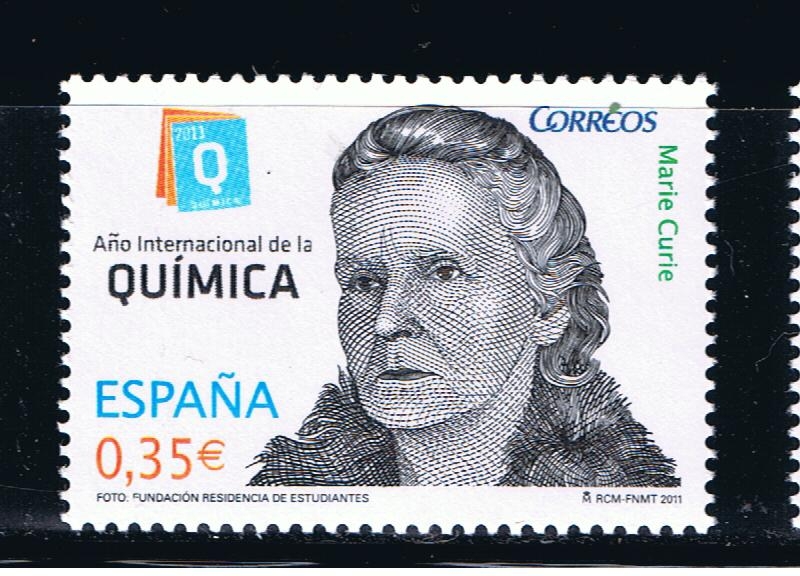 Edifil  4637  Año Internacional de la Quçimica.  