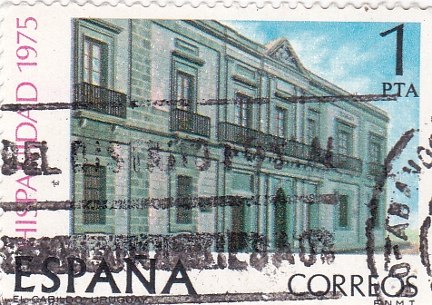 El Cabildo de Montevideo -HISPANIDAD -1975  (W)