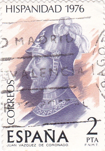 Juan Vazquez de Coronado -HISPANIDAD -1976  (W)