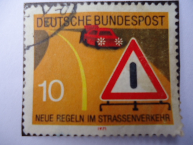 Nuevas Señales de tránsito- Deutsch Bundespost.