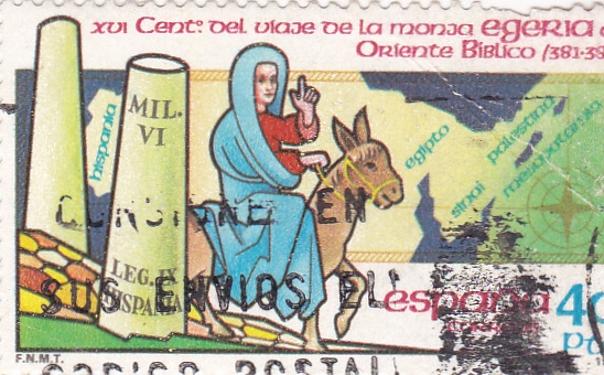 XVI Centenario del viaje  de la monja EGERÍA al Oriente Bíblico   (W)