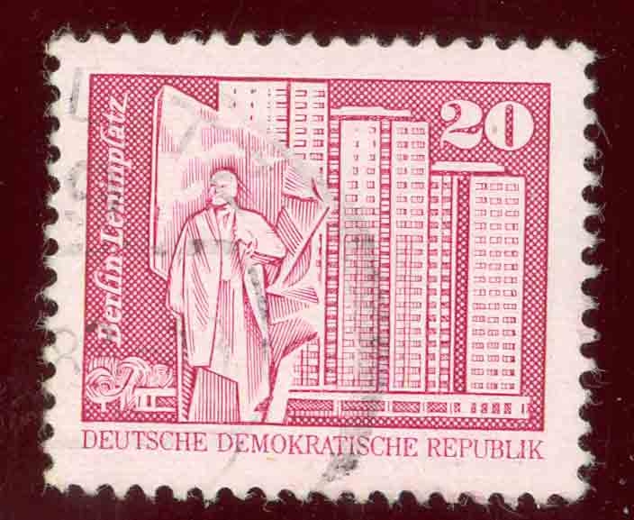 1973 Serie básica Plaza de Lenin. Berlin  Ybert:1561