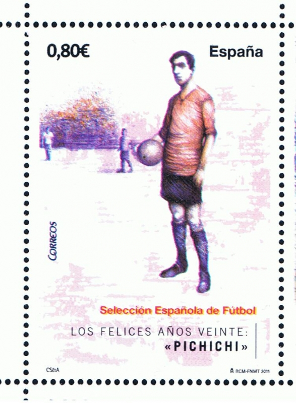 Edifil  4665 A  Deportes. Selección Española de Fútbol 1900-1970.  