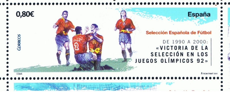 Edifil 4666 C   Deportes. Selección Española de Fútbol 1970-2010. 