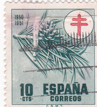 Pro-Tuberculosos - Cruz de Lorena-   (W)   (W)