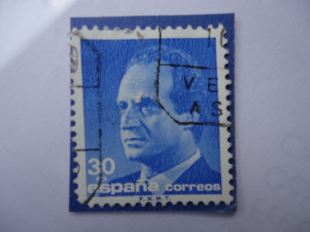 Rey Juan Carlos I de España.