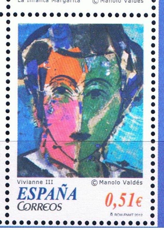 Edifil  4739 D  Arte Contemporáneo. Manolo Valdés.  