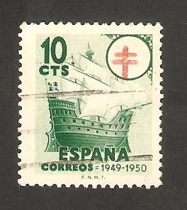 1067 - Pro Tuberculosos, carabela