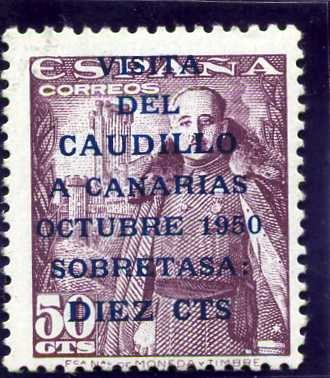 Visita del Caudillo a Canarias