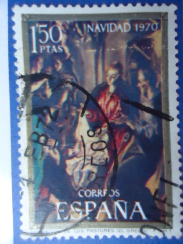 Ed:2002- Navidad 1970- Adoración de Los Pastores.(El Greco).