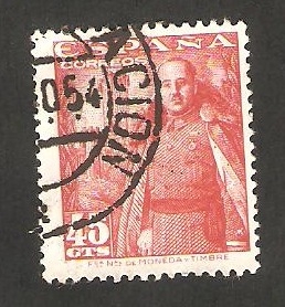  1028 - General Franco y Castillo de la Mota