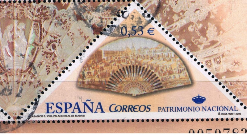 España  Patrimonio Nacional. Abanicos. 